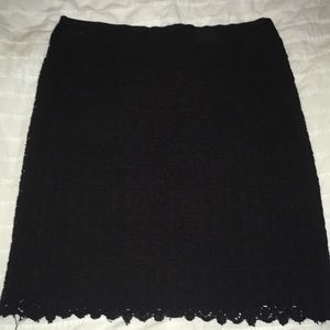 Black Lace Skirt